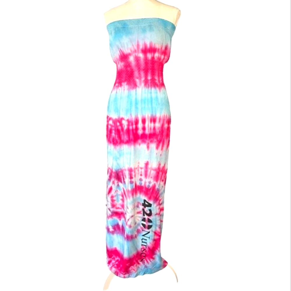 420 Nurses Tie-Dye Dress